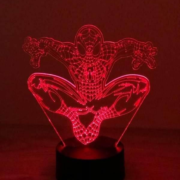 Spiderman Kids Night Light - Etsy