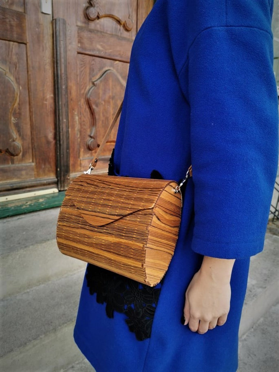 【ffroi】suede box clutch large Suede Mini Clutch Bag – thethingsbetween