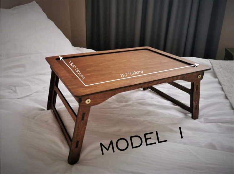 Laptop-Betttisch,Laptop-Bett-Tablett,Laptop-Tisch,Laptop-Tisch,Studie im Bett,Holz Tablett Model 1