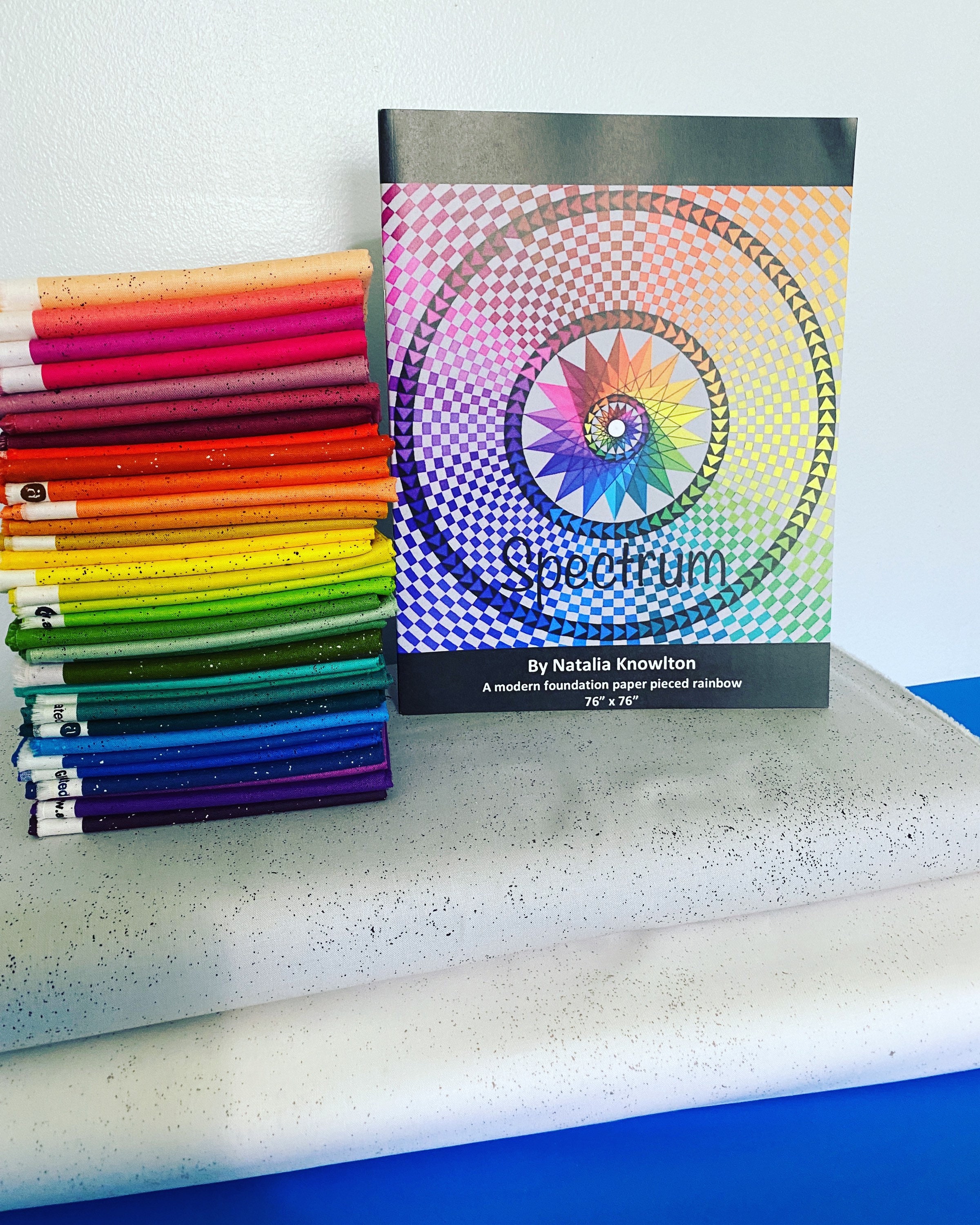 Craft Supplies & Tools SALE Special Edition Whiteout Spectrum quilt kit