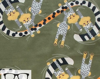 Charley Harper Convivial Pursuit Poplin by Charlie Harper for Birch Fabrics - Sold by the Half Yard