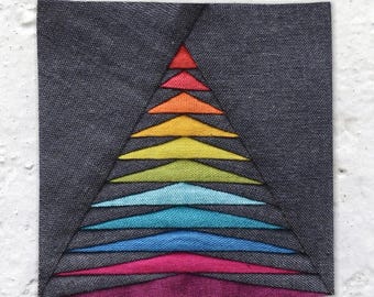 Mini Series Triangle Geese Pattern by Giucy Giuce and Alison Glass
