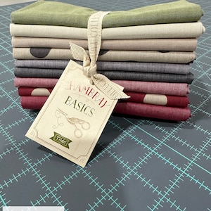 Tilda Seasonal Chambray Winter Hues Fat Quarter Bundle