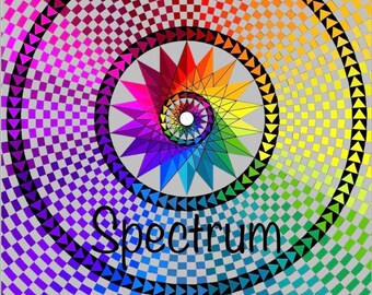 Spectrum Pattern Digital Download