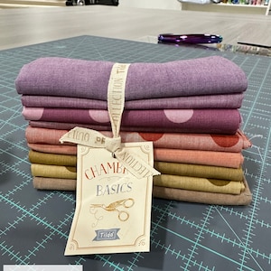 Tilda Seasonal Chambray Autumn Hues Fat Quarter Bundle