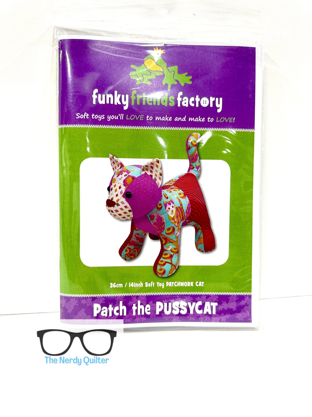 Patch the Pussycat Pattern by Funky Friends Factory - Etsy