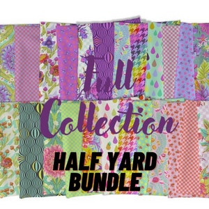 Preorder: Untamed Half Yard Bundle by Tula Pink for Freespirit