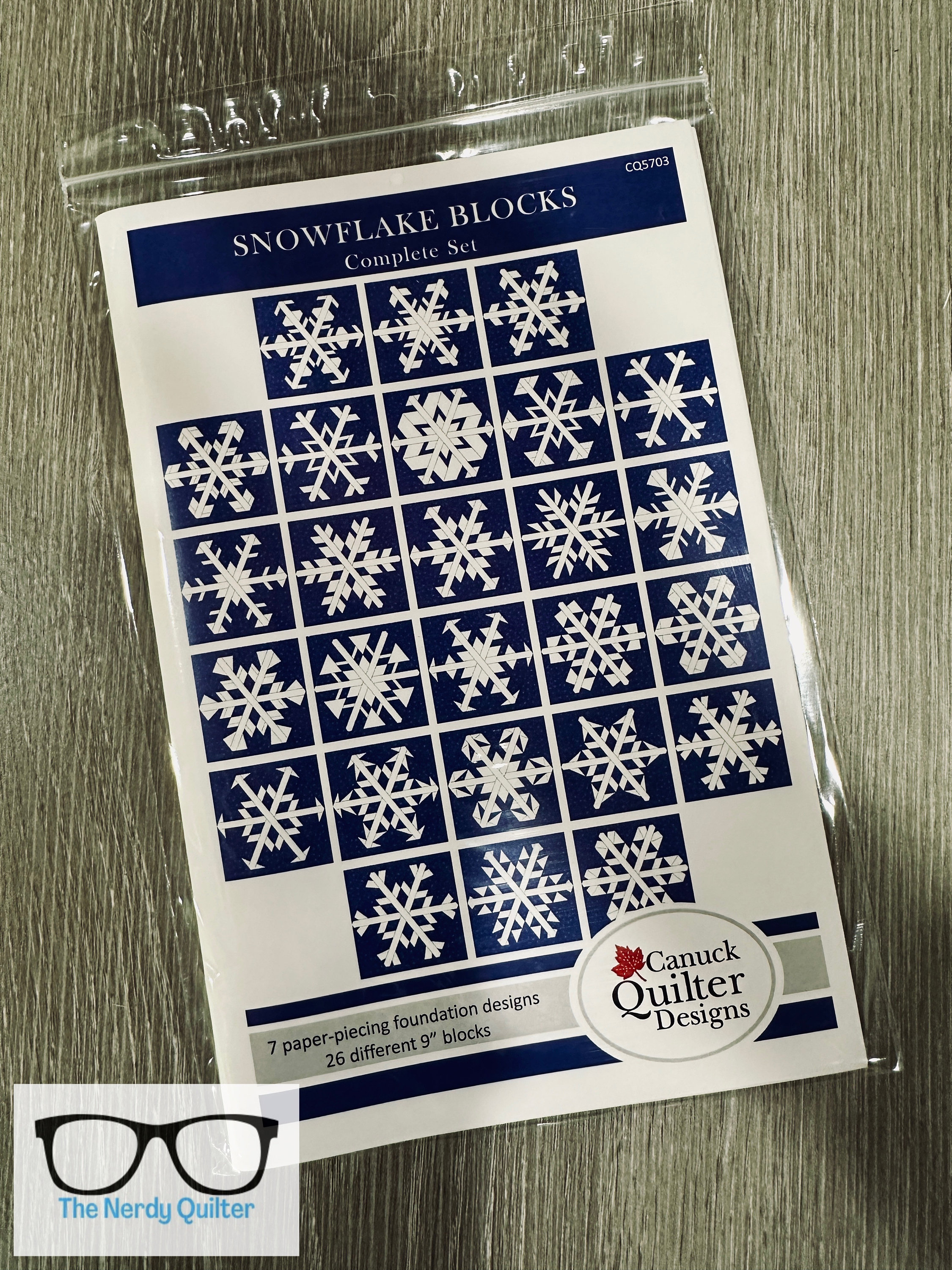 Snowflake Blocks Complete Set Pattern by Canuck Quilter Designs - Etsy