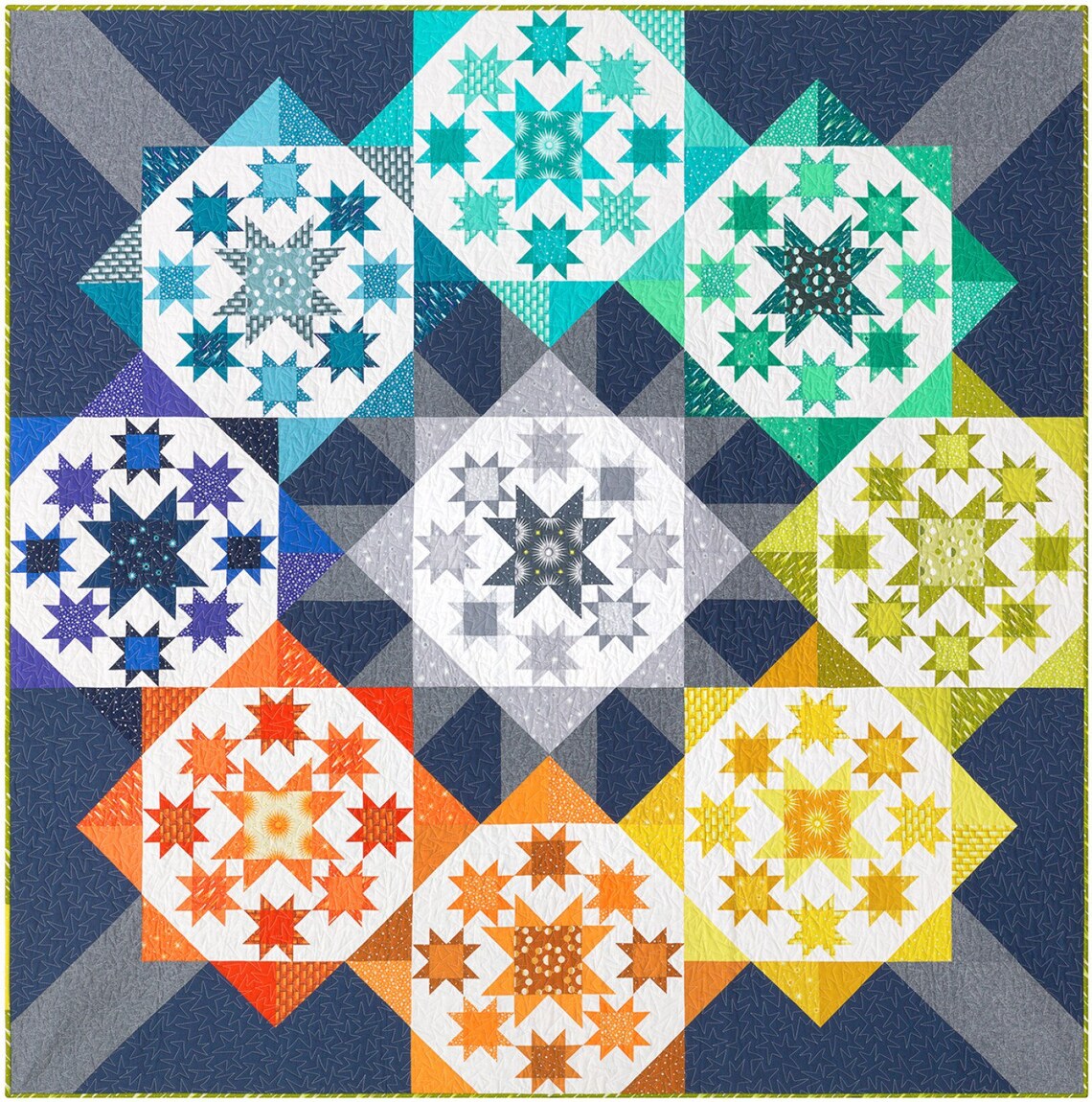 Preorder Elizabeth Hartman Star Systems Quilt Kit Etsy