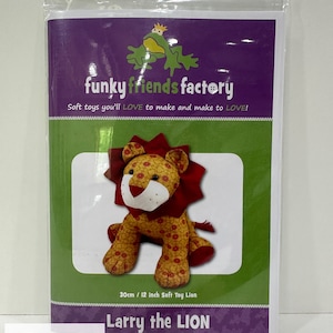 Larry the Lion pattern by Funky Friends Factory