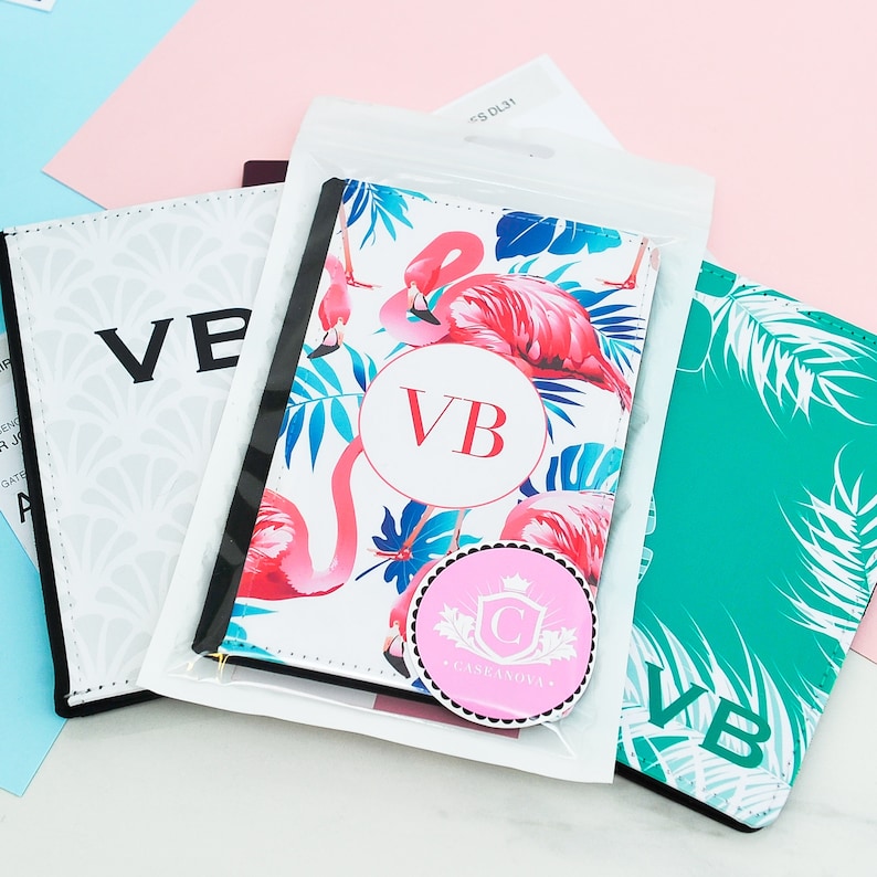 Kids Blue Plane Custom Name Passport Cover Passport Cover Etsy