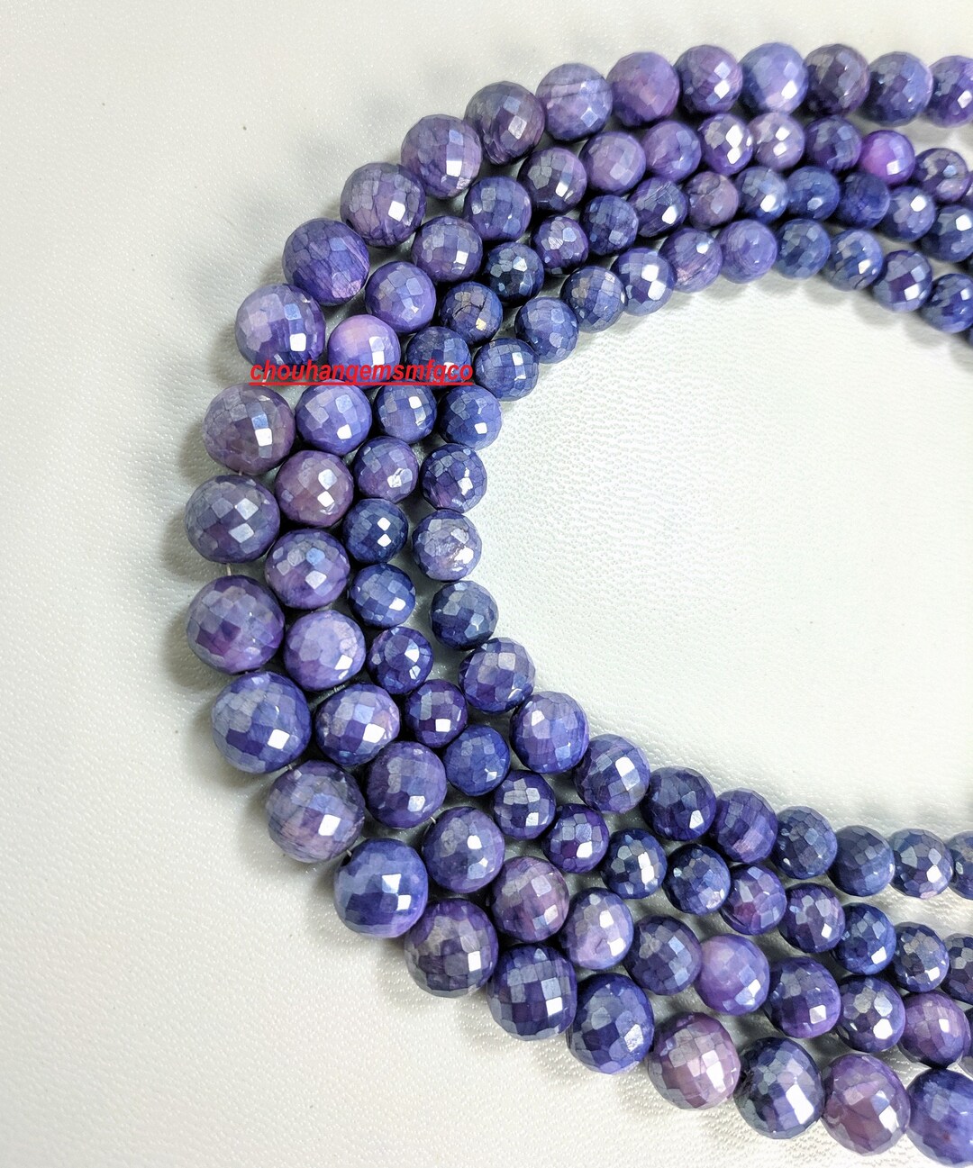 Natural Mystic Purple Moonstone Beads,high Polish Moonstone Gemstone