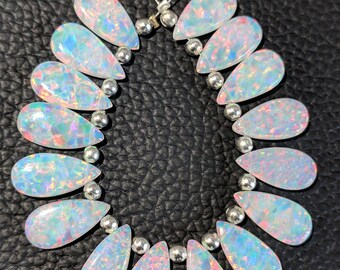 Chinese Opal Pear Smooth Almond Pear Shape Briolettes,Size 15x7 mm size.Superb Item At Low Price