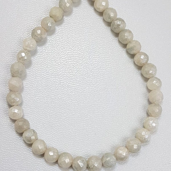 Sillimanite Rondelles Beads,Natural Sillimanite Faceted Beads,Sillimanite Gemstone Briolettes Beads,Size 6-7 mm,8 Inches Beads