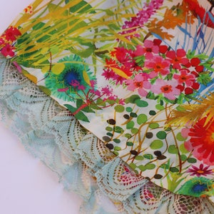 Women's Shorts, Sleep Shorts, Pajama Shorts, Liberty of London, Lace, Home Wear, Lounge Wear, Floral Shorts, Exclusive, Limited Edition image 3