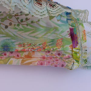 Women's Shorts, Sleep Shorts, Pajama Shorts, Liberty of London, Lace, Home Wear, Lounge Wear, Floral Shorts, Exclusive, Limited Edition image 5