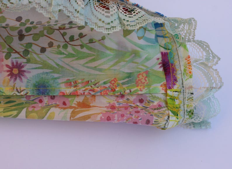 Women's Shorts, Sleep Shorts, Pajama Shorts, Liberty of London, Lace, Home Wear, Lounge Wear, Floral Shorts, Exclusive, Limited Edition image 5