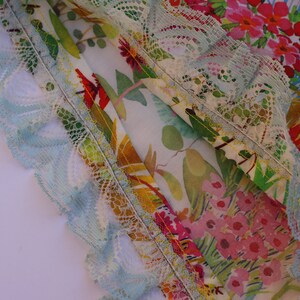 Women's Shorts, Sleep Shorts, Pajama Shorts, Liberty of London, Lace, Home Wear, Lounge Wear, Floral Shorts, Exclusive, Limited Edition image 4