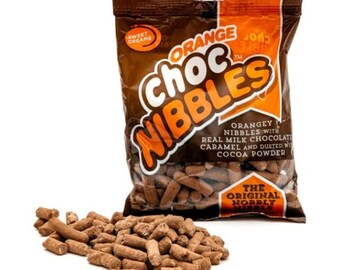 Ellies jellies sweet dreams choc nibbles orange bag 175g x1