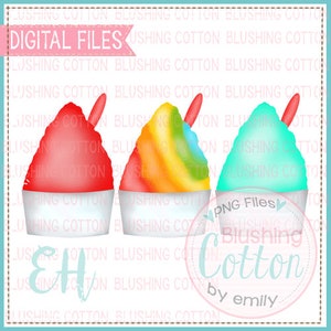 Snow Cone Trio Design   BCEH