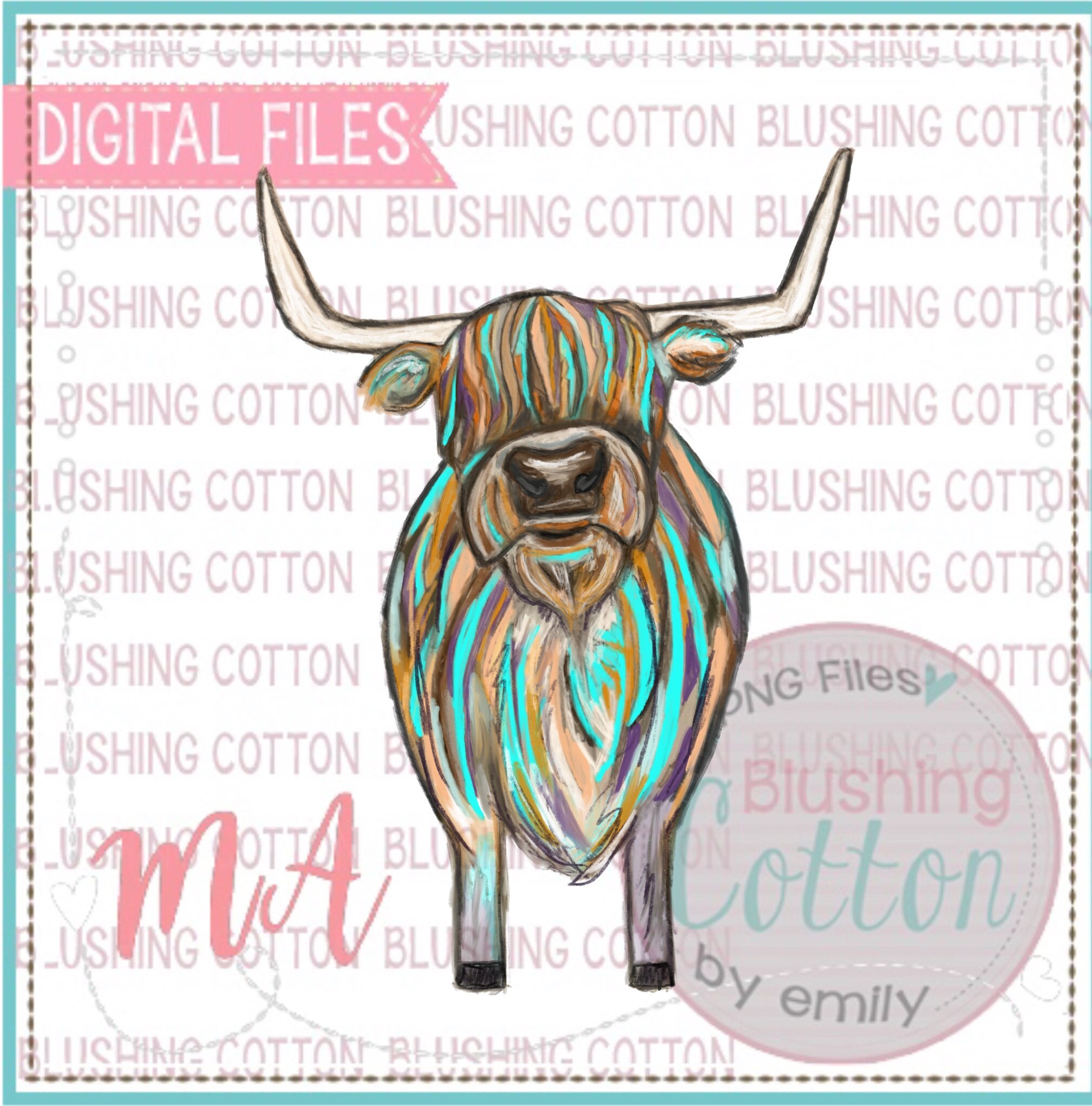 Wooly Bully Design PNG Artwork Digital File for printing and Etsy