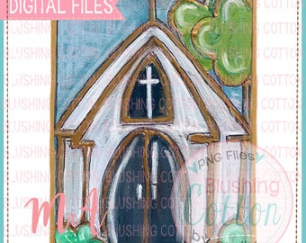 Mini Chapel PNG Watercolor Design   BCMA