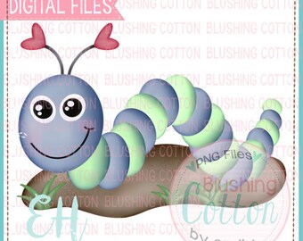 Liebende Raupe im Schlamm Design PNG Kunstwerk digitale Datei - für den Druck und andere Handwerk