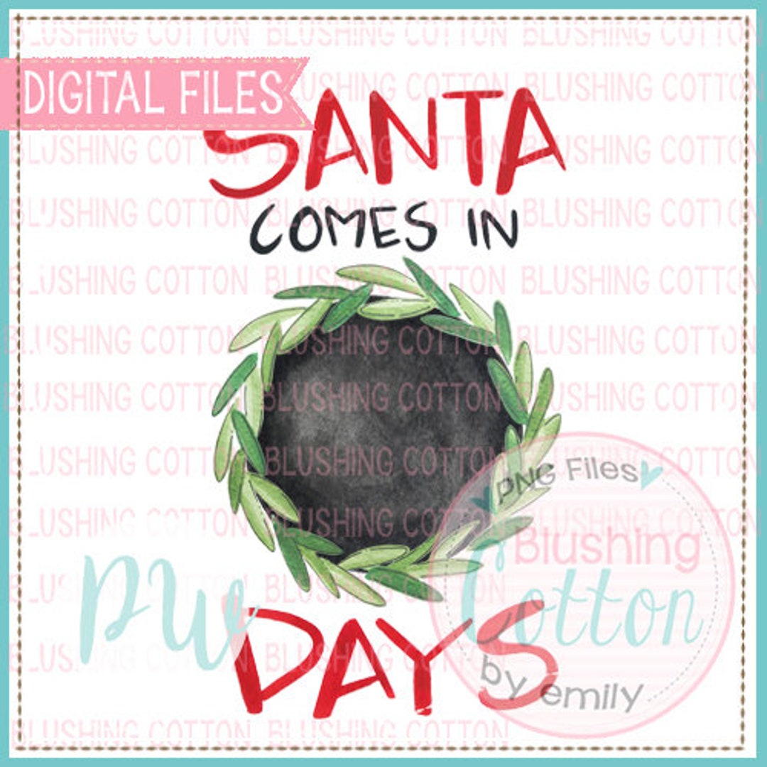 Ginette vallee christmas countdown santa 2025