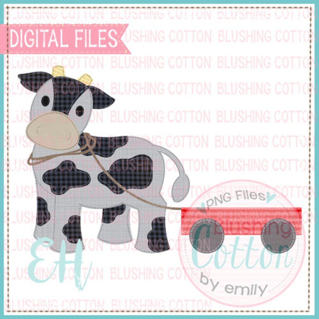 Vintage Cow With Wagon -PNG for Printing and Other Crafts - Etsy