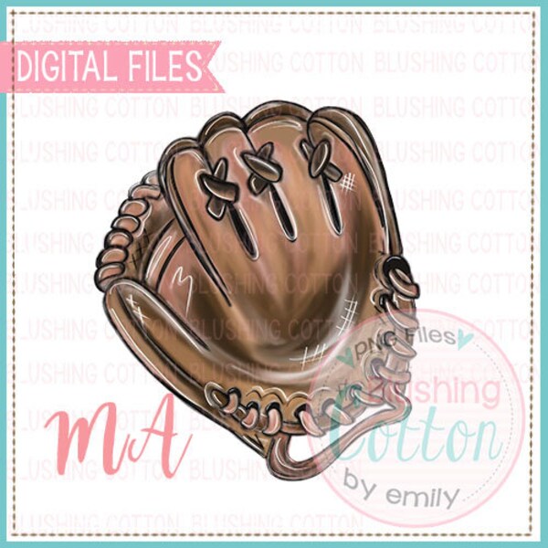 Baseball Glove Etsy