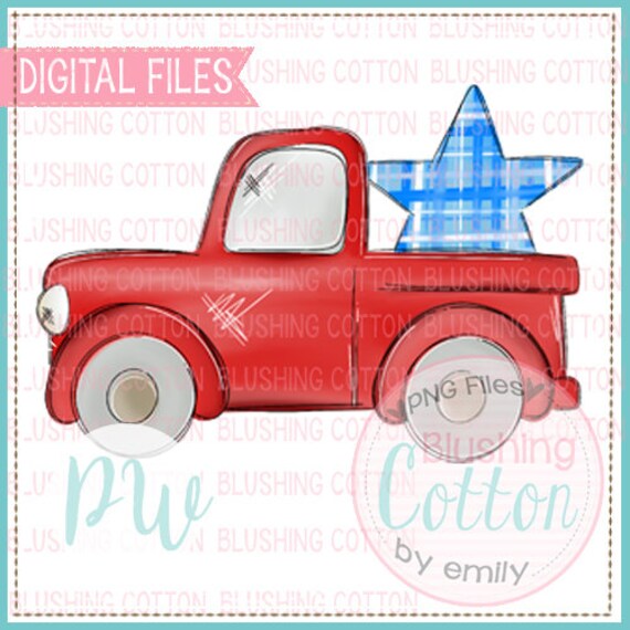 Red Truck Plaid and Blue