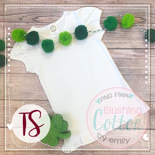 Digital File Only BB Blanks White Ruffle Short Sleeve Top With Etsy