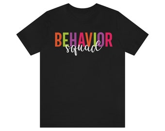 Maglietta Behavior Squad - Maglietta per terapisti ABA
