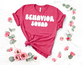 Maglietta grafica Behavior Squad - Maglietta per terapisti ABA