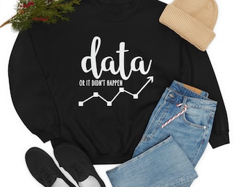Datengetriebenes ABA Therapeut Sweatshirt: Angewandte Verhaltensanalytik Geschenk