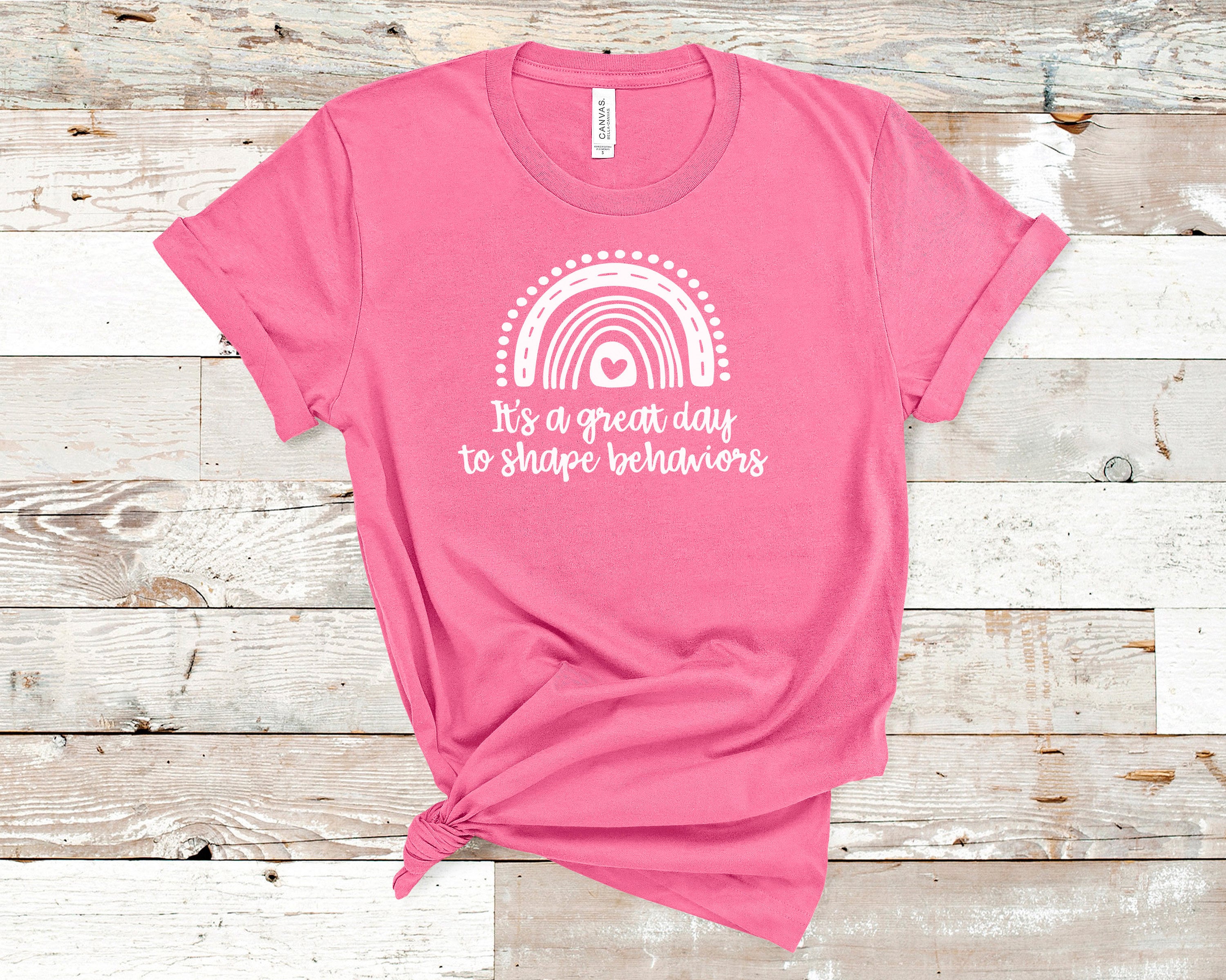 It's a Great Day to Shape Behaviors ABA Shirt / BCBA Tshirt / aba Therapist Shirt / Behavior Analyst Shirt / Applied Behavior Analyst Tshirt