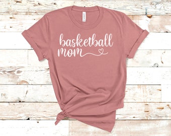 Basketball Mom T-Shirt, Game Day Shirt, Sports Fan Gift