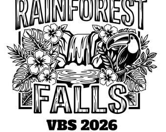 Rainforest Falls VBS Bird Digital File
