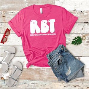 Bubble RBT ABA Shirt / ABA Tshirt / aba Therapist Shirt / Behavior Analyst Shirt / Applied Behavior Analyst Tshirt