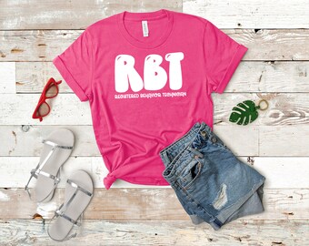 RBT Shirt - Registered Behavior Technician Cotton Tee