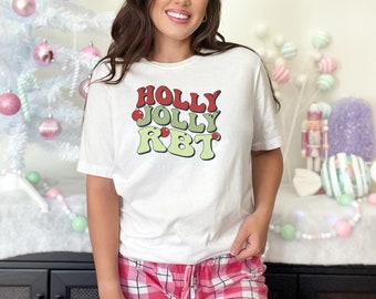 Holly Jolly RBT Christmas Shirt, ABA Therapist Tee
