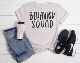 Behavior Squad ABA T-Shirt: BCBA, RBT Therapist Shirt