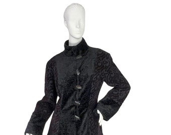 Bettina Maria Fahlbusch German Avant Garde Couture Knitwear Cardigan Sweater Med