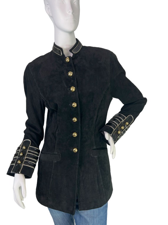 Suede military jacket deals