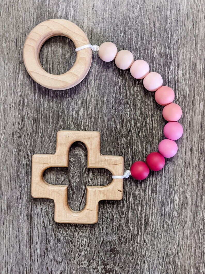 Catholic Baby Girl Baptism Gift Decade Rosary Strand in Pink Etsy