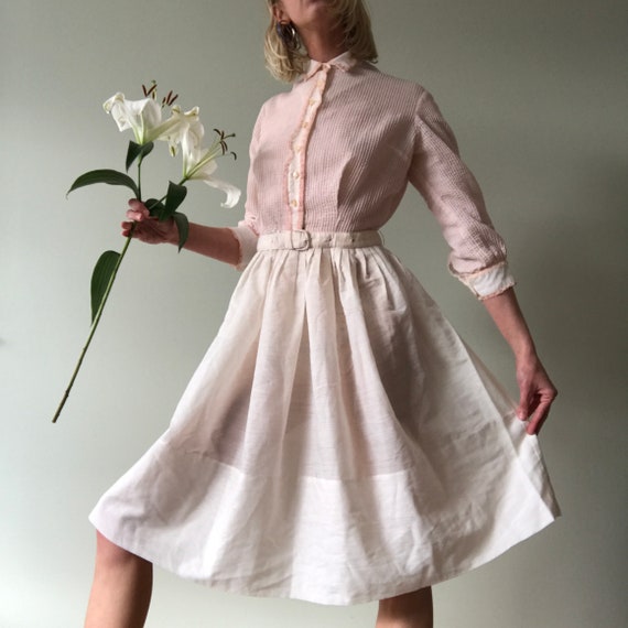 Vintage 1950s L'Aiglon French Dress