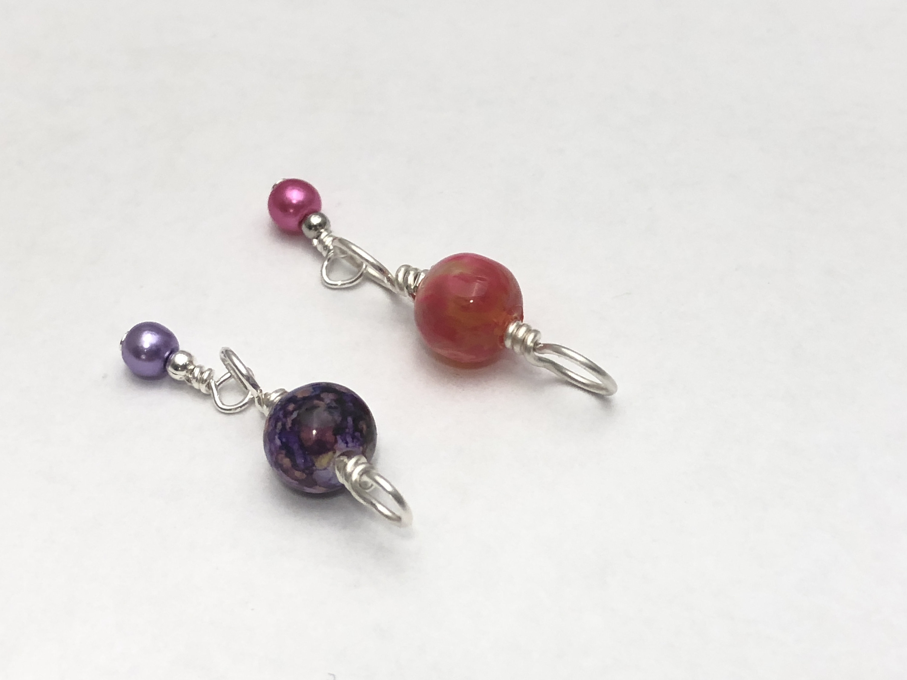 Knitting Increase Row Reminder Stitch Markers, Gift for Knitter, Snag ...