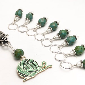 Knitting Stitch Marker Set, Gift for Knitter, Stitchmarkers, Mother&#39;s Day Gift for Knitter