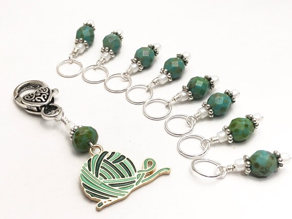 Knitting Stitch Marker Set, Gift for Knitter, Stitchmarkers, Mother's Day Gift for Knitter