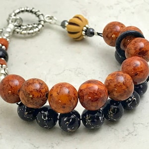 Nutmeg Abacus Counting Bracelet, Beaded Row Counter, Gift for Knitters, Mother&#39;s Day Gift for Knitter